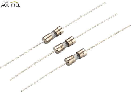 fusível diminuto de tipo cassette 100mA-24A 250V do tubo de vidro do tempo de atraso Leaded axial de 3.6x10mm com UL CUL