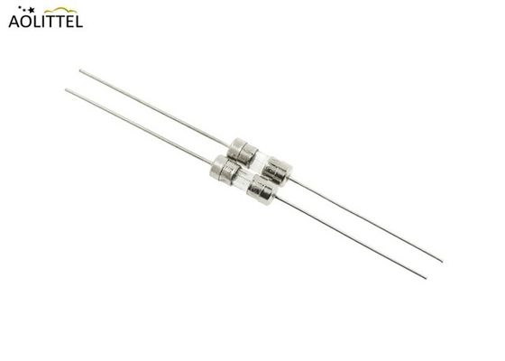 fusível diminuto de tipo cassette 100mA-24A 250V do tubo de vidro do tempo de atraso Leaded axial de 3.6x10mm com UL CUL