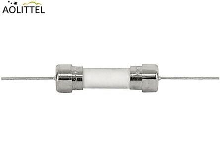 PWB equivalente ou THT de Schurter SPT que montam do cartucho lento do sopro de 3.6x10mm o fusível cerâmico 125V 100mA-12A do tubo