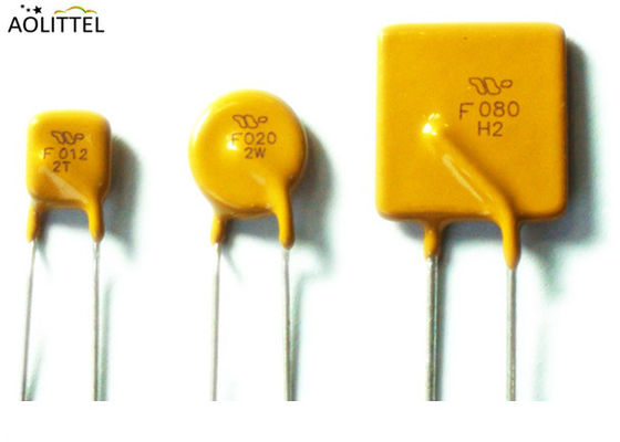 Fusível Resettable Leaded radial análogo TRF012 250V 0.12A de PolySwitch PTC da conectividade de TE