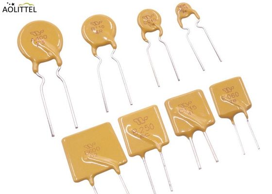 Fusível Resettable Leaded radial análogo TRF012 250V 0.12A de PolySwitch PTC da conectividade de TE