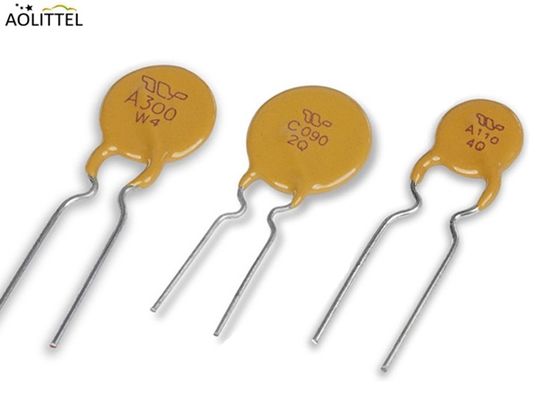 Fusível Resettable Leaded radial análogo TRF012 250V 0.12A de PolySwitch PTC da conectividade de TE