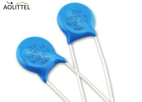 MOVIMENTOS Leaded radiais personalizados transversais do varistor de óxido metálico 14D511K do padrão SIOV de EPCOS ZOV VDR com VDE CSA ROHS do UL CUL
