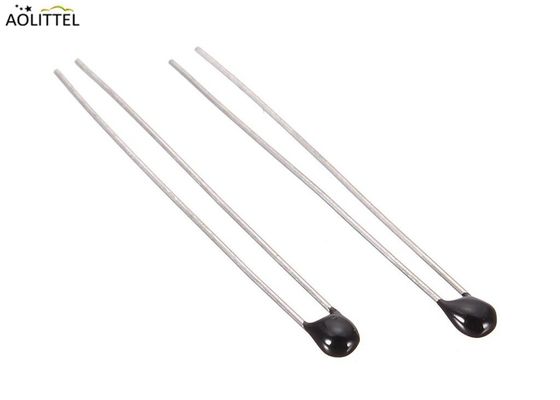 A Cola epoxy-resina Pérola-dada forma universal da precisão revestiu o termistor MF52A1 103F3950F 10KOhm de NTC para a medida da temperatura