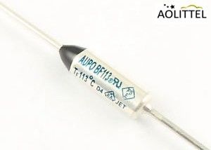 Fusível térmico Não-Resettable BF172 da interrupção de Limitor TF 172C 250V 10A AUPO TCO da proteção do motor com embalagem do metal