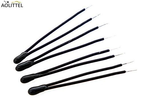 A cola Epoxy Leaded radial revestiu o termistor 10KOhm 3950 1% de Thermometrics NTC para o condicionamento de ar