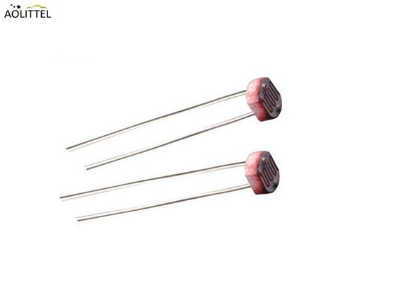 sensor dependente leve 5-200K da luz do Photoresistor do resistor do LDR de 3mm com Pacakge cerâmico