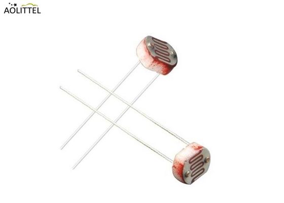 sensor dependente leve 5-200K da luz do Photoresistor do resistor do LDR de 3mm com Pacakge cerâmico