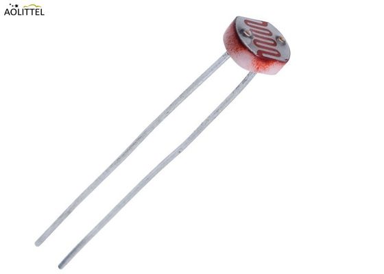 sensor dependente leve 5-200K da luz do Photoresistor do resistor do LDR de 3mm com Pacakge cerâmico