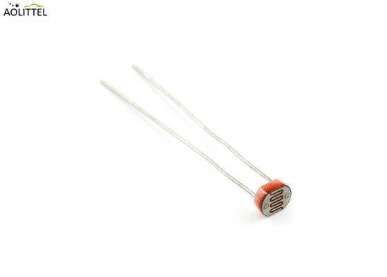 sensor dependente leve 5-200K da luz do Photoresistor do resistor do LDR de 3mm com Pacakge cerâmico