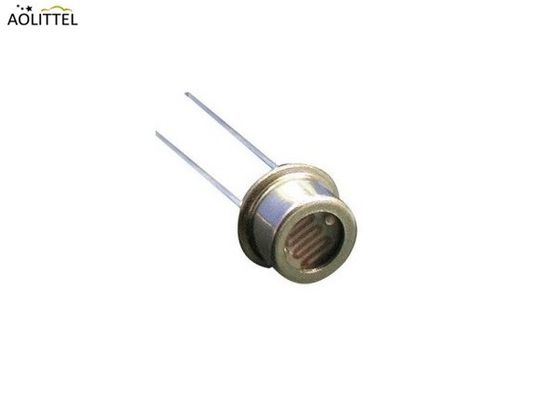 Sensor da luz do Photoresistor do LDR da capsulagem do metal do diâmetro 5mm com resistência escura 0.2-20 MOhm