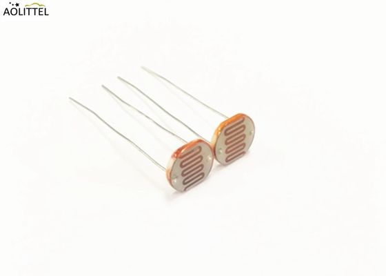 Sensor revestido GM11528 da luz do Photoresistor do diâmetro da fotocélula 11mm da cola Epoxy com resistência clara 10-20 KOhm