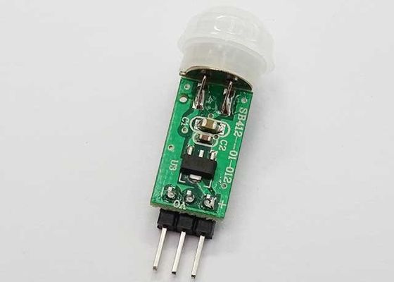 do módulo diminuto do controlador PIR Dectector de 3M-5m sensor de movimento infravermelho passivo SB412 com o resistor do PWB da lente de Fresnel