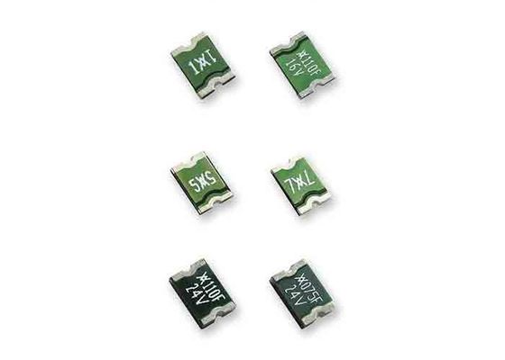 O TUV aprovou o fusível Resettable montável de superfície métrico a AIA 0603 6V 500mA do perfil baixo 1608 POLY-FUSE SMD PTC