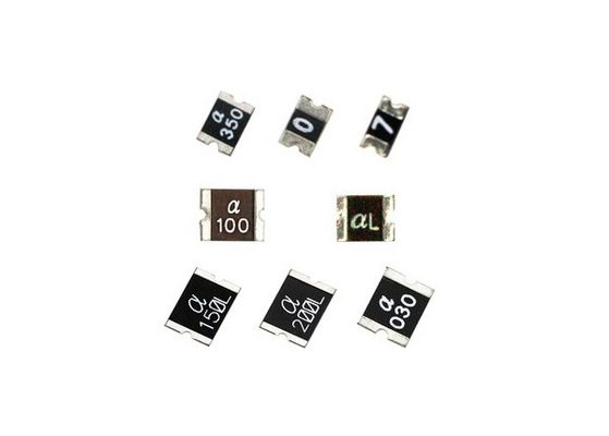 O TUV aprovou o fusível Resettable montável de superfície métrico a AIA 0603 6V 500mA do perfil baixo 1608 POLY-FUSE SMD PTC