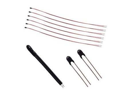 A cola Epoxy radial da precisão permutável revestiu o termistor 2.7KOhm 3950 de Thermometrics NTC para a eletrônica automotivo do carro