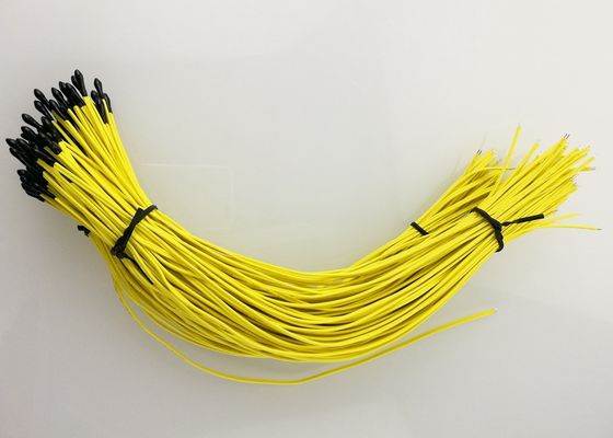 A cola Epoxy AEC-Q200 termicamente condutora selou o termistor 30KOhm 3950 do grânulo NTC com cabo de UL4411 24AWG 2C 125C 300V
