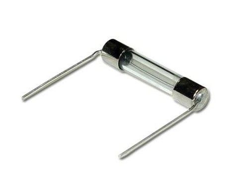 Fusível diminuto Leaded axial T5AL250V 5A 250VAC 500PCS do tubo de vidro do tempo de atraso do sopro lento do VDE 4x11mm de Alemanha pelo saco