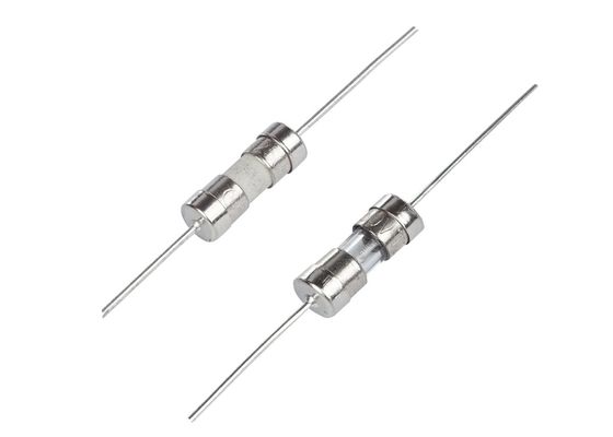 O baixo tubo de vidro com saídas axiais ativo de quebra do fusível do Rápido-sopro da C.A. 250V 3.15A 4x11mm da capacidade com VDE CQC do cUL do UL aprovou