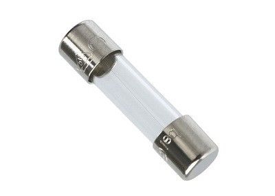 fusível rapidamente de atuação cilíndrico do tubo de vidro de fusíveis de cartucho 8AG AGX 250VAC 500mA 6x25mm com 6,25 milímetros de velocidade rápida do X.25 milímetro