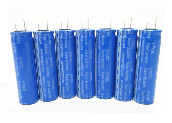 Capacitores super bondes do capacitor 2.7V 3000F da dupla camada de EDLC com baixo ESR terminal rosqueado Ultracapacitors
