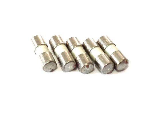 Fusível cerâmico Não-Resettable Leaded axial 2.5A 250VAC do tubo do tempo da resposta rápida o um com o sopro rápido de 3.6x10mm escolhe o tampão