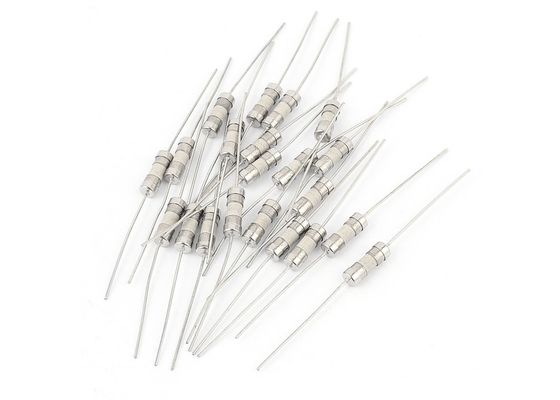 Fusível cerâmico Não-Resettable Leaded axial 2.5A 250VAC do tubo do tempo da resposta rápida o um com o sopro rápido de 3.6x10mm escolhe o tampão