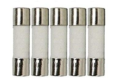 fusível cerâmico ativo rápido 250VAC 3A do tubo de 5.2x20mm com o tampão de bronze folheado a níquel do elemento da liga para a aplicação atual grande