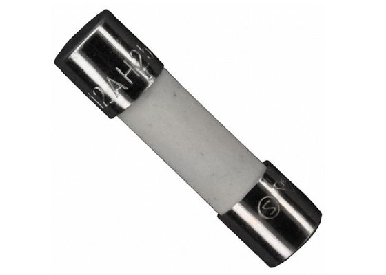 fusível cerâmico ativo rápido 250VAC 3A do tubo de 5.2x20mm com o tampão de bronze folheado a níquel do elemento da liga para a aplicação atual grande