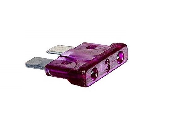 De tamanho médio máximo rápido da ATO 32V 58V 60V 80V 3Amp Violte do fusível da lâmina do sopro 19x5.2x19.2mm da capsulagem PA66 plástica auto