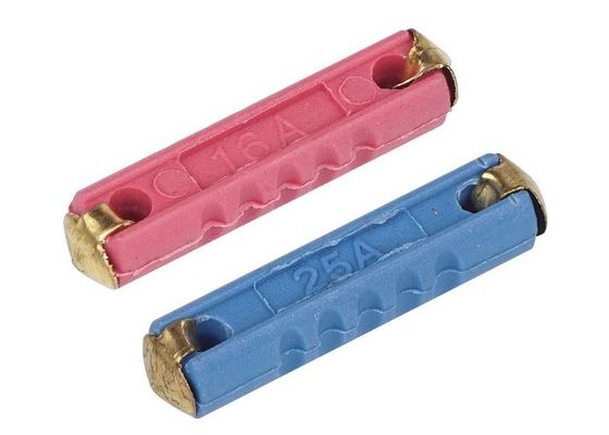 DIN72581 fusível europeu liga de zinco 32VDC 5A-40A da baquelite 6x24mm do padrão GBC o auto para lâmina do carro automotivo da UE a auto funde