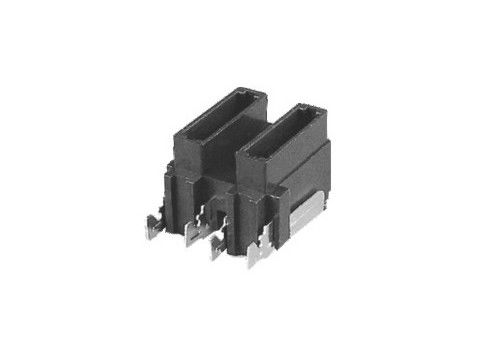 Do meio empilhável de nylon rápido da inserção da montagem do PWB do padrão bloco do suporte do fusível da ATO do ATC auto para o fusível automotivo de encaixe 1A-30A