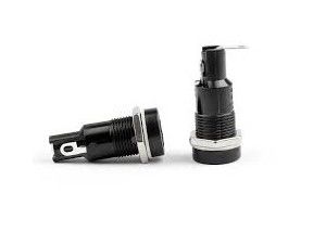 1 de Polo do plano bloco clássico R3-11 do suporte do fusível do PWB da baioneta do perfil baixo muito para o fusível de vidro 10A 250V de 5x20mm