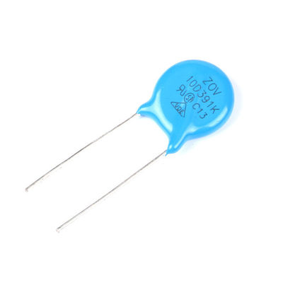 Bloco 10D391K do varistor de óxido metálico das tevês do CNR do número 85334090 da alfândega com passo 7.5mm 10mm 250VAC 320VDC para a fonte de alimentação