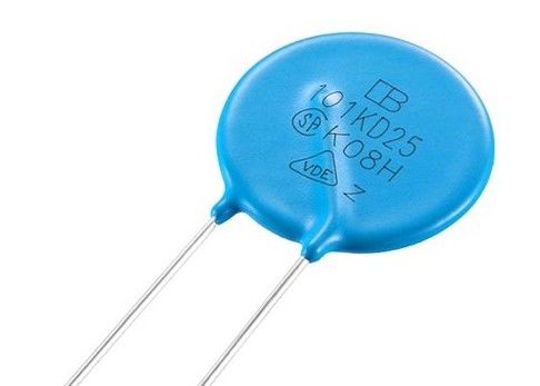 Resistor rápido 25D101K 100V do varistor do óxido de zinco da resposta VDR 25mm da supressão da sobretensão para a proteção do impulso