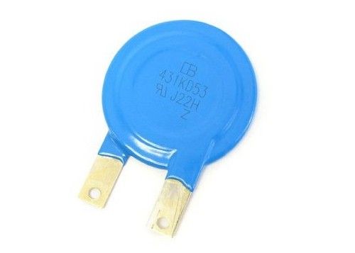 bloco 53D271K 270V 10% 70KA dos MOVIMENTOS do varistor de óxido metálico do disco VDR de 2Pin 53mm único para a proteção da sobretensão de UPS