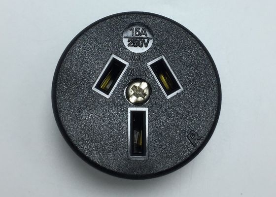 Tomada de soquete elétrica 3 Polo do poder termoplástico residente do receptáculo 94V-2 Austrália da C.A. do International 15 ampère 250VAC