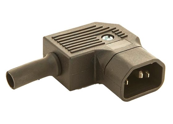 Da entrada elétrica do parafuso da tomada JA-2233-2 10A 250VAC 3PIN da C.A. da montagem do cabo do IEC 60320 conector masculino da entrada do poder de Rewireable