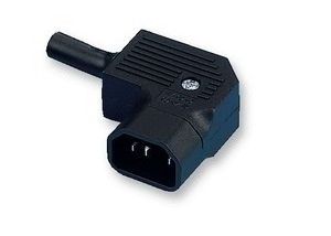 Da entrada elétrica do parafuso da tomada JA-2233-2 10A 250VAC 3PIN da C.A. da montagem do cabo do IEC 60320 conector masculino da entrada do poder de Rewireable