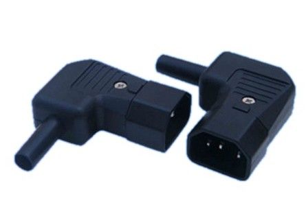 Da entrada elétrica do parafuso da tomada JA-2233-2 10A 250VAC 3PIN da C.A. da montagem do cabo do IEC 60320 conector masculino da entrada do poder de Rewireable