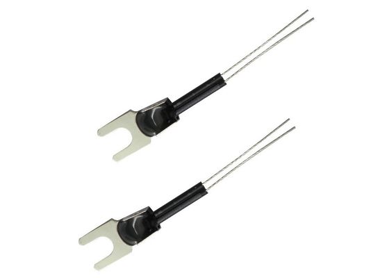 Tipo personalizado sensor de temperatura 100K da superfície do dispositivo médico da ponta de prova 1% de U montagem do parafuso do conector da forquilha do termistor de 3950 NTC