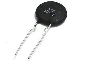 Corrente de impulso que limita o resistor térmico 5Ohm 6A 15m de sensor de temperatura do termistor do limitador atual MF72 5D-15 NTC do Inrush