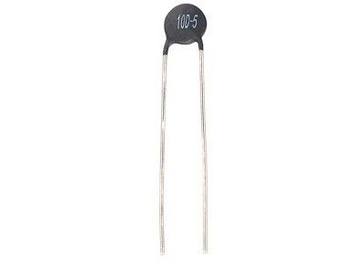 Através da microplaqueta MF72 10D-5 10Ohm 5mm do termistor do poder NTC do furo 0.7A lançam o resistor negativo do coeficiente de temperatura 6mW de 5mm