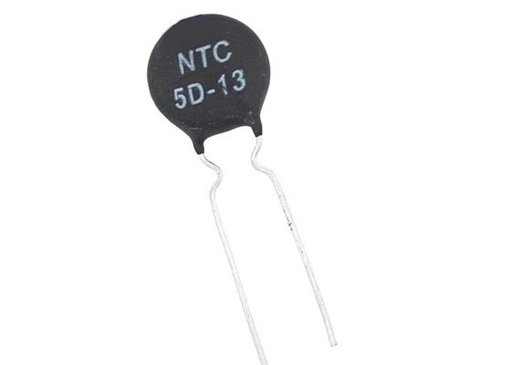 Através do resistor térmico do termistor do furo NTC 5D-13 MF72 NTC no limitador atual da precipitação 5 de 13mm ohms de passo 7.5mm de ICL 5D13