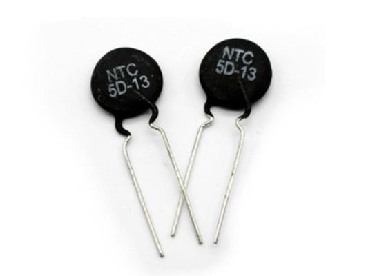 Através do resistor térmico do termistor do furo NTC 5D-13 MF72 NTC no limitador atual da precipitação 5 de 13mm ohms de passo 7.5mm de ICL 5D13