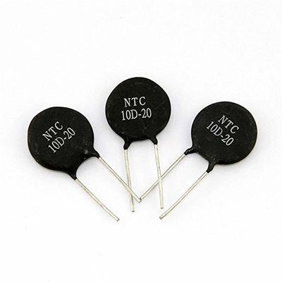 Termistor limitado atual 25mm 0.7D-25 1.5D-25 3D-25 5D-25 10D-25 12D-25 16D-25 20D-25 do poder NTC do disco 2PIN do Inrush de ICL