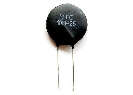 Termistor limitado atual 25mm 0.7D-25 1.5D-25 3D-25 5D-25 10D-25 12D-25 16D-25 20D-25 do poder NTC do disco 2PIN do Inrush de ICL