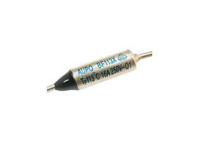 Fusível Leaded axial térmico do termostato da temperatura de caixa do metal do TF 142℃ 250V 16A BF142X do fusível da interrupção de Aupo com VDE ROHS CCC