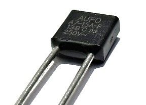 O Thermal térmico do elemento do fusível da liga radial do VDE CCC AUPO do UL liga o protetor do Thermal do TF 138C 15A 250V da interrupção de A7-15A-F