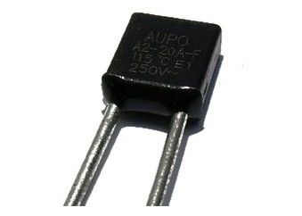O tipo alto fusível térmico da liga da corrente AUPO da interrupção liga Tf 115C A2-20A-F 20A 250V para o tratamento médico e a saúde